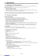 Preview for 2 page of Mitsubishi Electric UD8400U User Manual