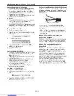 Preview for 13 page of Mitsubishi Electric UD8850U User Manual