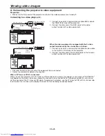 Preview for 25 page of Mitsubishi Electric UD8850U User Manual