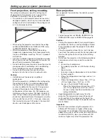 Предварительный просмотр 17 страницы Mitsubishi Electric UL7400U User Manual