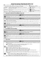 Preview for 2 page of Mitsubishi Electric UM 10t Instruction Manual