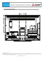 Preview for 2 page of Mitsubishi Electric Unisen LT-46249 Dimensions