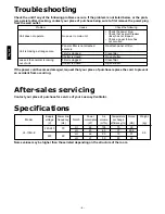 Предварительный просмотр 6 страницы Mitsubishi Electric VL-100U-E Manual