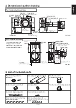 Предварительный просмотр 3 страницы Mitsubishi Electric VL-50ES2-E Installation Manual