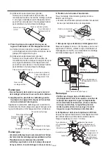 Предварительный просмотр 32 страницы Mitsubishi Electric VL-50ES2-E Installation Manual