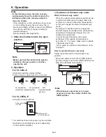 Предварительный просмотр 6 страницы Mitsubishi Electric VL-50ES2-E Operating Instructions Manual