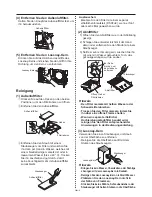 Предварительный просмотр 19 страницы Mitsubishi Electric VL-50ES2-E Operating Instructions Manual