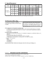 Предварительный просмотр 121 страницы Mitsubishi Electric VL-50ES2-E Operating Instructions Manual