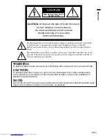 Предварительный просмотр 3 страницы Mitsubishi Electric VS-50VL10U User Manual