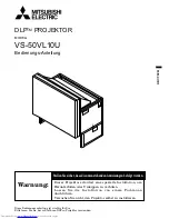 Предварительный просмотр 29 страницы Mitsubishi Electric VS-50VL10U User Manual