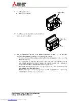 Предварительный просмотр 58 страницы Mitsubishi Electric VS-50XL20U Setup And Installation Manual