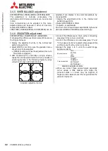 Предварительный просмотр 32 страницы Mitsubishi Electric VS-60HS12U Setup Manual