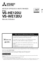 Предварительный просмотр 13 страницы Mitsubishi Electric VS-HE120U User Manual