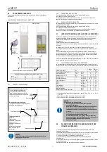 Предварительный просмотр 11 страницы Mitsubishi Electric w-MEXT Instructions For Installation, Use And Maintenance Manual