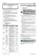 Предварительный просмотр 14 страницы Mitsubishi Electric w-MEXT Instructions For Installation, Use And Maintenance Manual