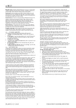 Предварительный просмотр 18 страницы Mitsubishi Electric w-MEXT Instructions For Installation, Use And Maintenance Manual