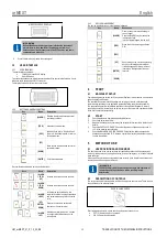 Предварительный просмотр 28 страницы Mitsubishi Electric w-MEXT Instructions For Installation, Use And Maintenance Manual