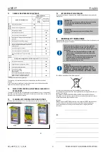 Предварительный просмотр 30 страницы Mitsubishi Electric w-MEXT Instructions For Installation, Use And Maintenance Manual