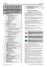 Предварительный просмотр 32 страницы Mitsubishi Electric w-MEXT Instructions For Installation, Use And Maintenance Manual