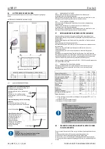 Предварительный просмотр 41 страницы Mitsubishi Electric w-MEXT Instructions For Installation, Use And Maintenance Manual