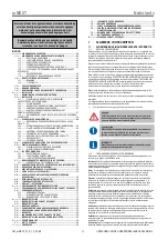 Предварительный просмотр 62 страницы Mitsubishi Electric w-MEXT Instructions For Installation, Use And Maintenance Manual