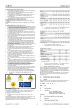 Предварительный просмотр 64 страницы Mitsubishi Electric w-MEXT Instructions For Installation, Use And Maintenance Manual