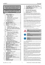 Предварительный просмотр 77 страницы Mitsubishi Electric w-MEXT Instructions For Installation, Use And Maintenance Manual