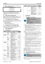 Предварительный просмотр 104 страницы Mitsubishi Electric w-MEXT Instructions For Installation, Use And Maintenance Manual