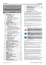 Предварительный просмотр 107 страницы Mitsubishi Electric w-MEXT Instructions For Installation, Use And Maintenance Manual