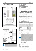 Предварительный просмотр 116 страницы Mitsubishi Electric w-MEXT Instructions For Installation, Use And Maintenance Manual