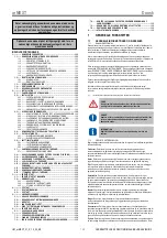 Предварительный просмотр 122 страницы Mitsubishi Electric w-MEXT Instructions For Installation, Use And Maintenance Manual