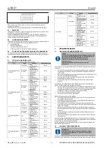 Предварительный просмотр 134 страницы Mitsubishi Electric w-MEXT Instructions For Installation, Use And Maintenance Manual