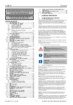 Предварительный просмотр 137 страницы Mitsubishi Electric w-MEXT Instructions For Installation, Use And Maintenance Manual