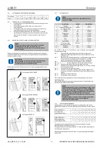 Предварительный просмотр 144 страницы Mitsubishi Electric w-MEXT Instructions For Installation, Use And Maintenance Manual