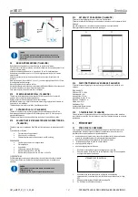 Предварительный просмотр 147 страницы Mitsubishi Electric w-MEXT Instructions For Installation, Use And Maintenance Manual