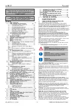 Предварительный просмотр 167 страницы Mitsubishi Electric w-MEXT Instructions For Installation, Use And Maintenance Manual