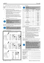 Предварительный просмотр 174 страницы Mitsubishi Electric w-MEXT Instructions For Installation, Use And Maintenance Manual