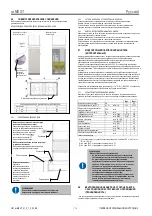 Предварительный просмотр 176 страницы Mitsubishi Electric w-MEXT Instructions For Installation, Use And Maintenance Manual