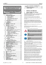 Предварительный просмотр 182 страницы Mitsubishi Electric w-MEXT Instructions For Installation, Use And Maintenance Manual