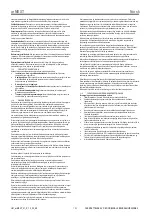 Предварительный просмотр 183 страницы Mitsubishi Electric w-MEXT Instructions For Installation, Use And Maintenance Manual