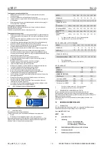 Предварительный просмотр 184 страницы Mitsubishi Electric w-MEXT Instructions For Installation, Use And Maintenance Manual