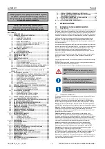 Предварительный просмотр 197 страницы Mitsubishi Electric w-MEXT Instructions For Installation, Use And Maintenance Manual