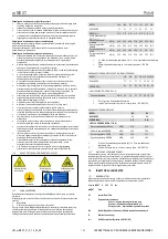 Предварительный просмотр 199 страницы Mitsubishi Electric w-MEXT Instructions For Installation, Use And Maintenance Manual