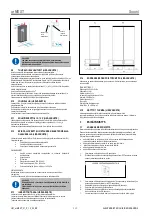 Предварительный просмотр 222 страницы Mitsubishi Electric w-MEXT Instructions For Installation, Use And Maintenance Manual