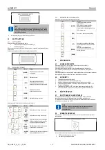 Предварительный просмотр 223 страницы Mitsubishi Electric w-MEXT Instructions For Installation, Use And Maintenance Manual