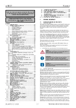 Предварительный просмотр 227 страницы Mitsubishi Electric w-MEXT Instructions For Installation, Use And Maintenance Manual