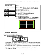 Предварительный просмотр 27 страницы Mitsubishi Electric WD-52525 Service Manual