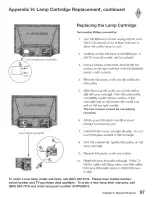 Предварительный просмотр 97 страницы Mitsubishi Electric WD-52527 Owner'S Manual