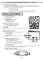 Preview for 45 page of Mitsubishi Electric WD-52627 Service Manual