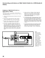 Предварительный просмотр 22 страницы Mitsubishi Electric WD-52825 Owner'S Manual